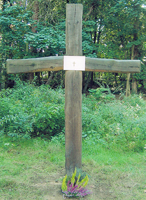 Das zweite – und aktuelle – Kreuz im Schützenwäldchen